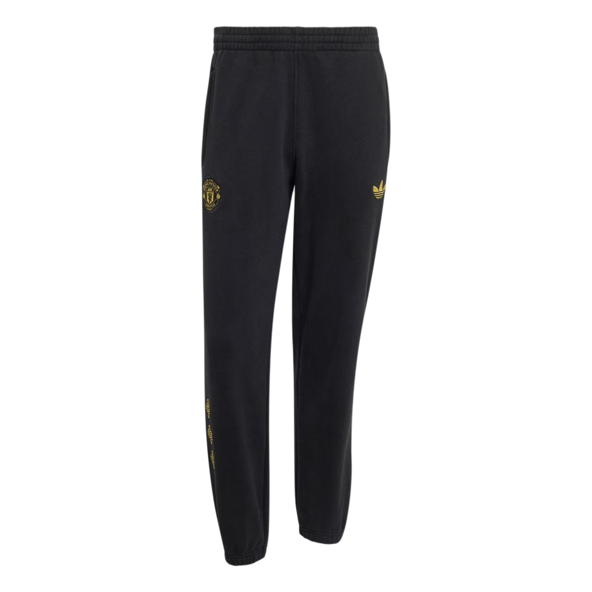 

Manchester United FW25 CULTURAL STORY JOGGERS спортивные штаты мужские Adidas Originals, черный