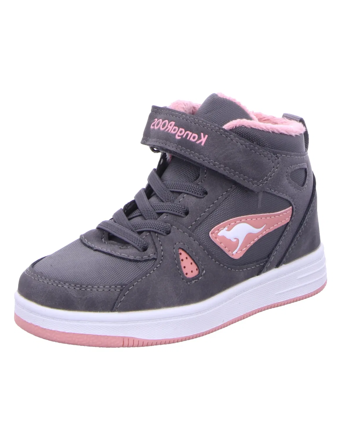 Высокие ботильоны зимние Kangaroos, steel grey/dusty rose