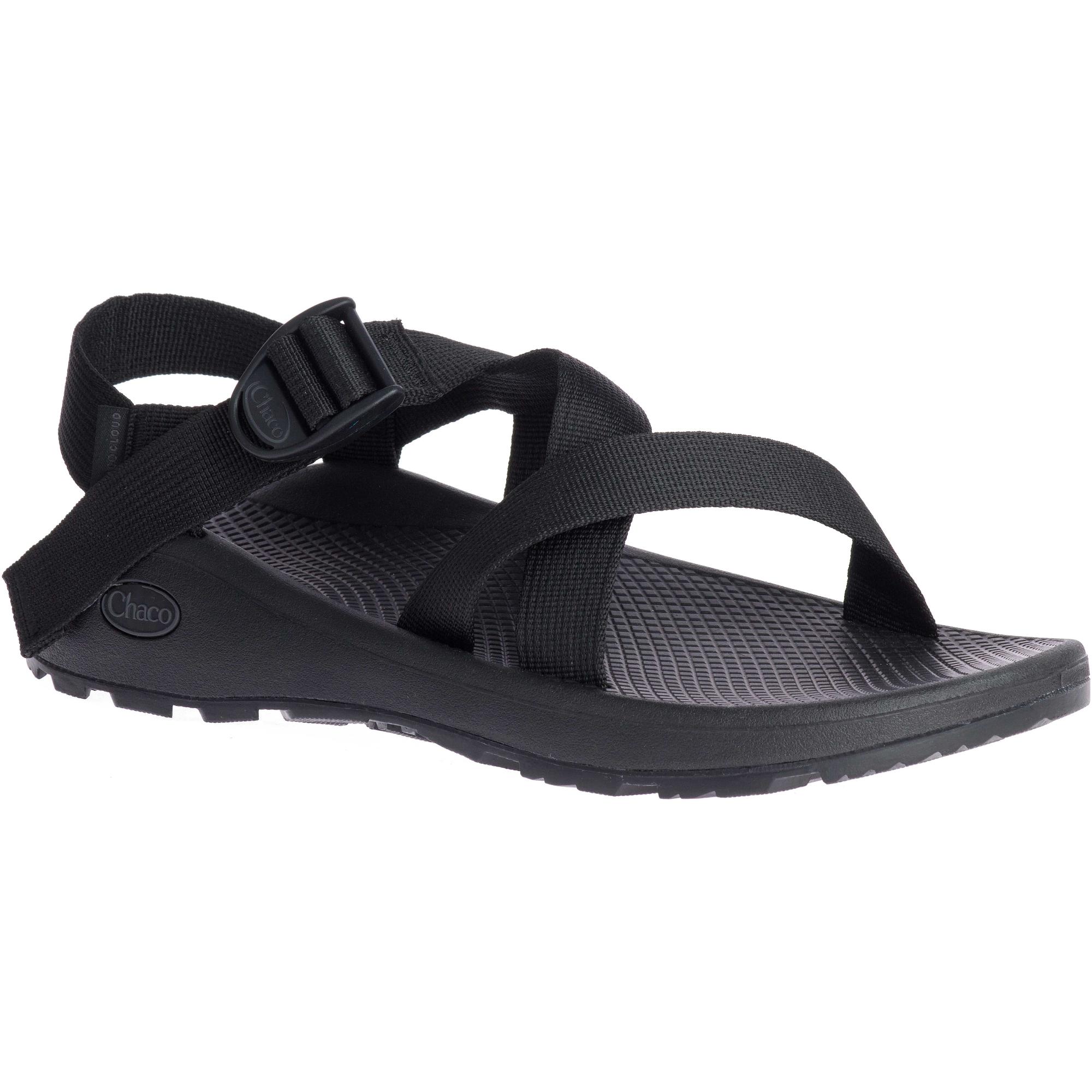 Мужские сандалии Z/Cloud с регулируемым ремешком и мягкой подкладкой Chaco, Solid Black — фото 2