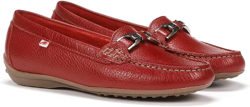 Женские мокасины Fluchos F0804, Red — фото 2
