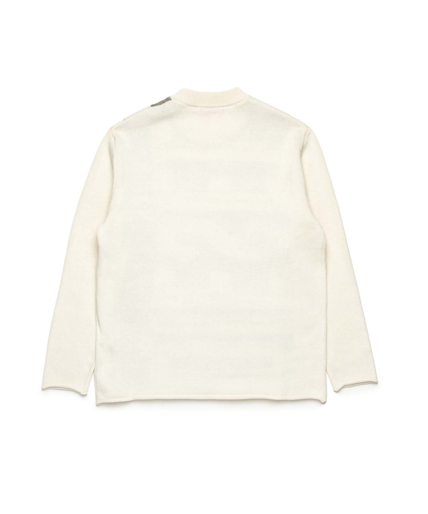Свитер Детская и подростковая трикотажная одежда с логотипом бренда Diesel, white — фото 2