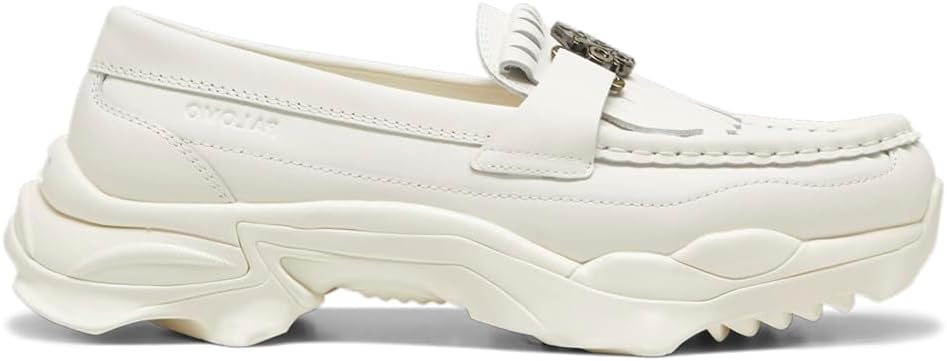 

Мужские туфли PUMA Palomo Nitefox Loafer слипоны с мыском-мокасином - белые