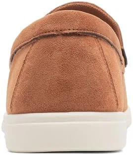 Мокасины мужские повседневные из замши, Loafers, коричневый — фото 4