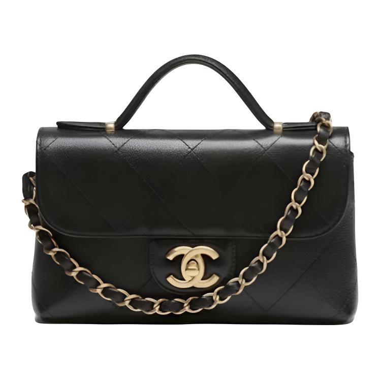 

CHANEL Мини-сумка женская black из телячьей кожи