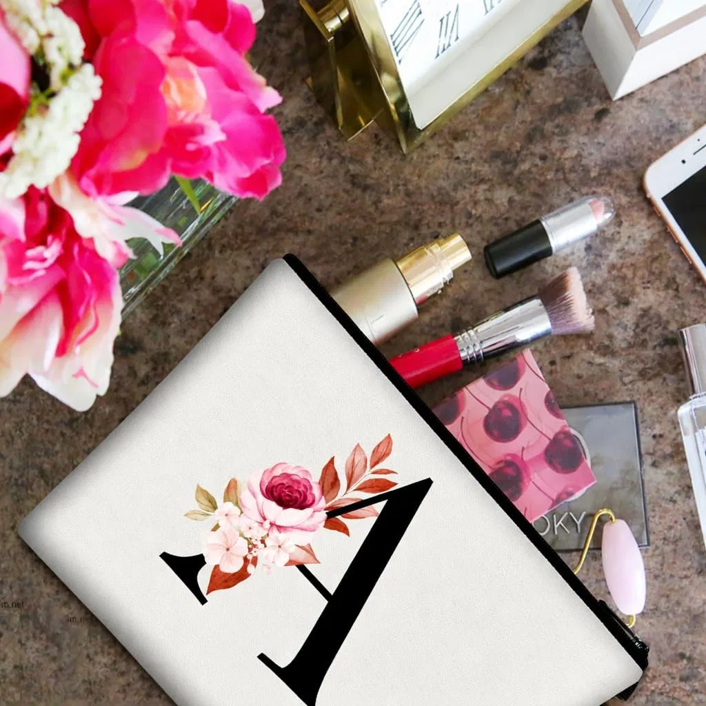 Персонализированная косметичка Vavabox с буквой Y Vavabox, 01 White — фото 4