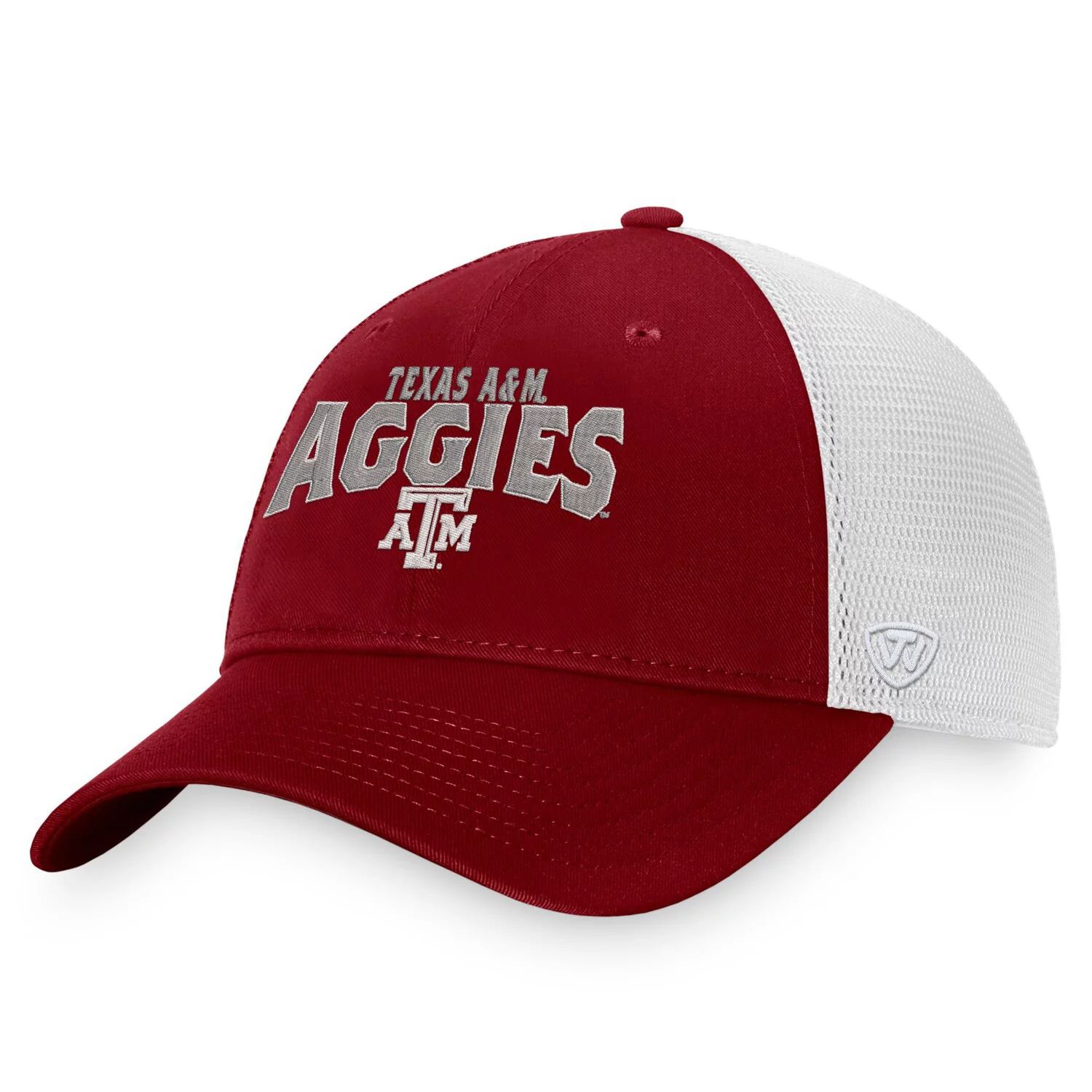 

Мужская кепка Top of the World темно-бордового/белого цвета Texas A&M Aggies Breakout Trucker Snapback, Коричневый, Мужская кепка Top of the World темно-бордового/белого цвета Texas A&M Aggies Breakout Trucker Snapback