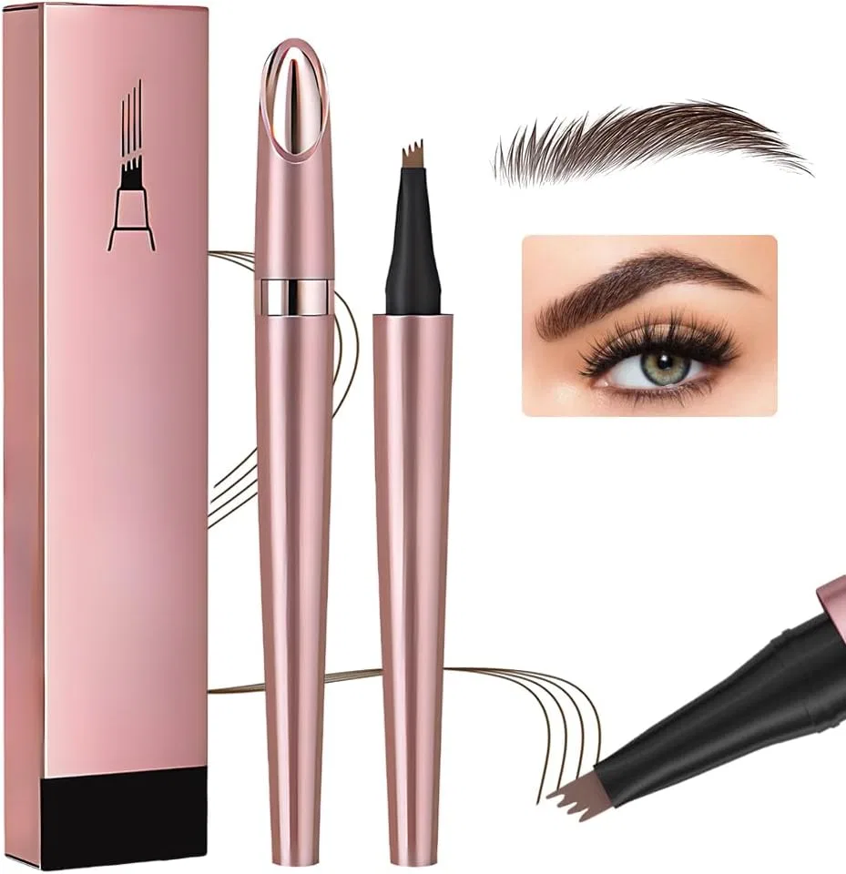 Карандаш для бровей Fafasa 3D Microblading, водостойкий, темно-коричневый