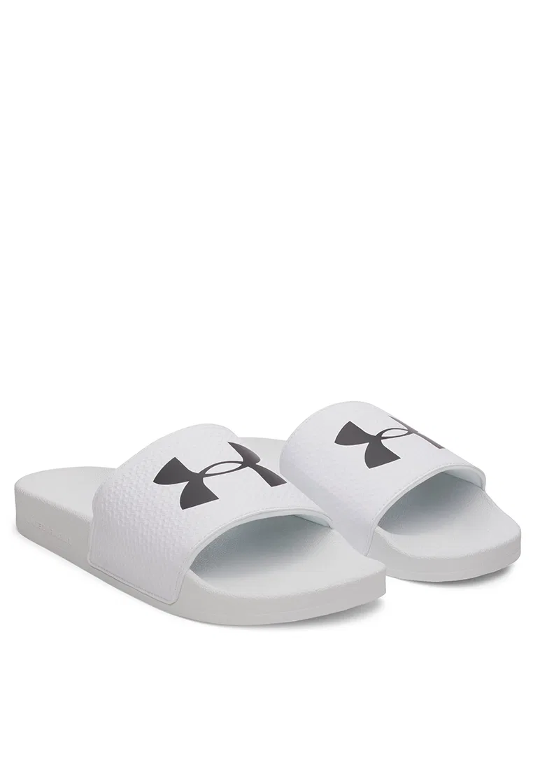 Сандалии, шлепанцы ARMR Slides Under Armour, белый/черный