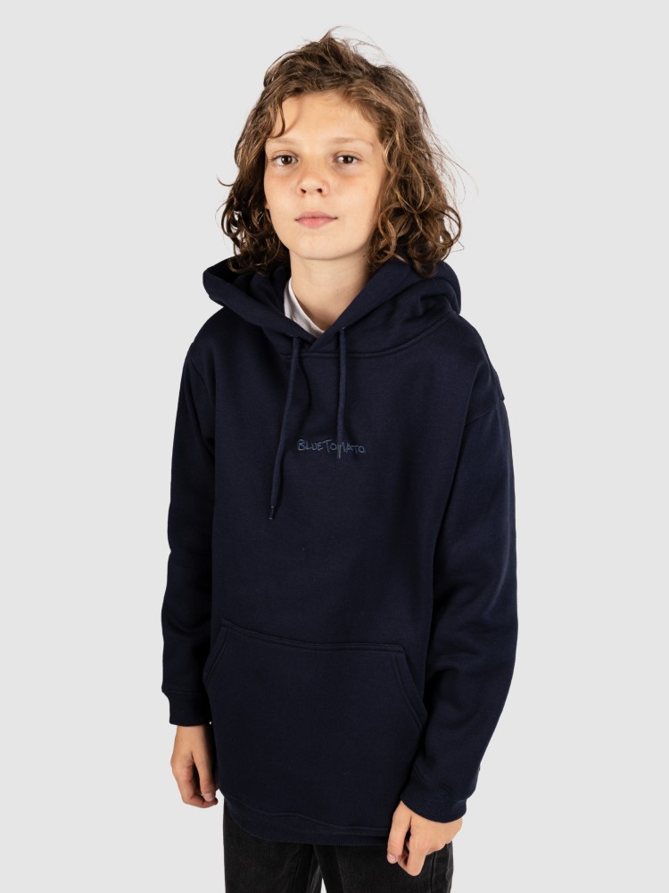 

Толстовка Blue Tomato Mini Logo Kids Hoodie, woodland grey