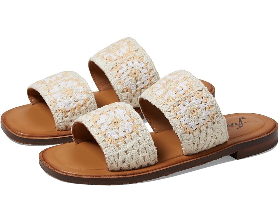 

Сандалии Free People Juliette Crochet Sandal, цвет Ivory Combo