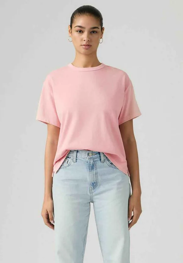 Винтажная футболка с коротким рукавом cora basic tshirt Levi'S, Garment Dye Fa Pinks