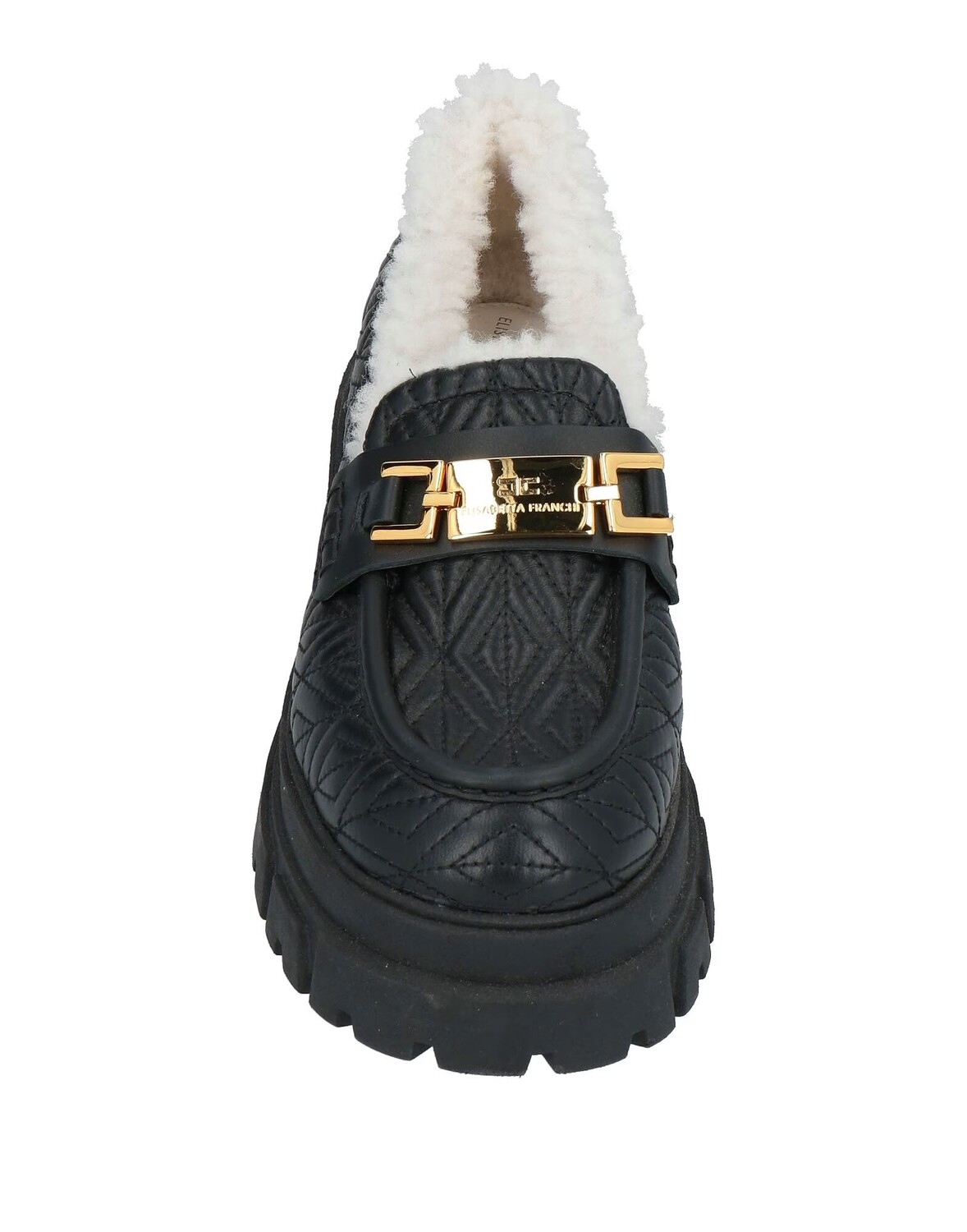 Лоферы Elisabetta Franchi, черный — фото 4