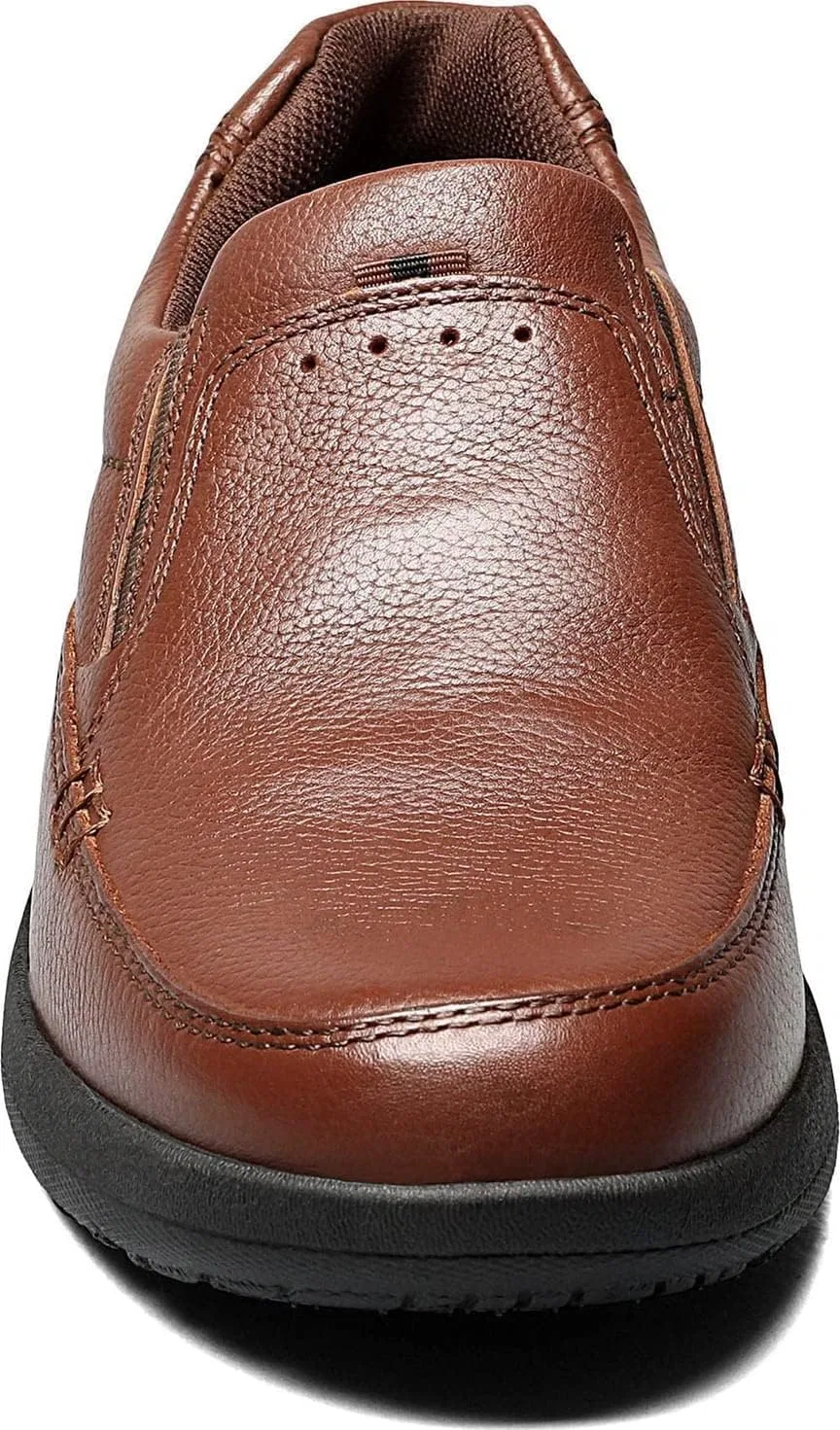 Мокасины на шнуровке Nunn Bush, Cognac Tumbled Leather — фото 3