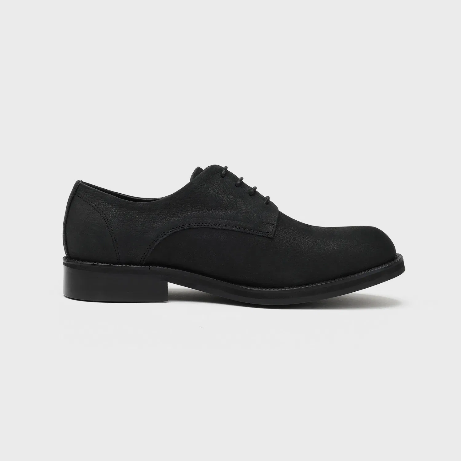 Мужские дерби Firenze.A Contemporary Wrinkle 1600 Natural Black — фото 4