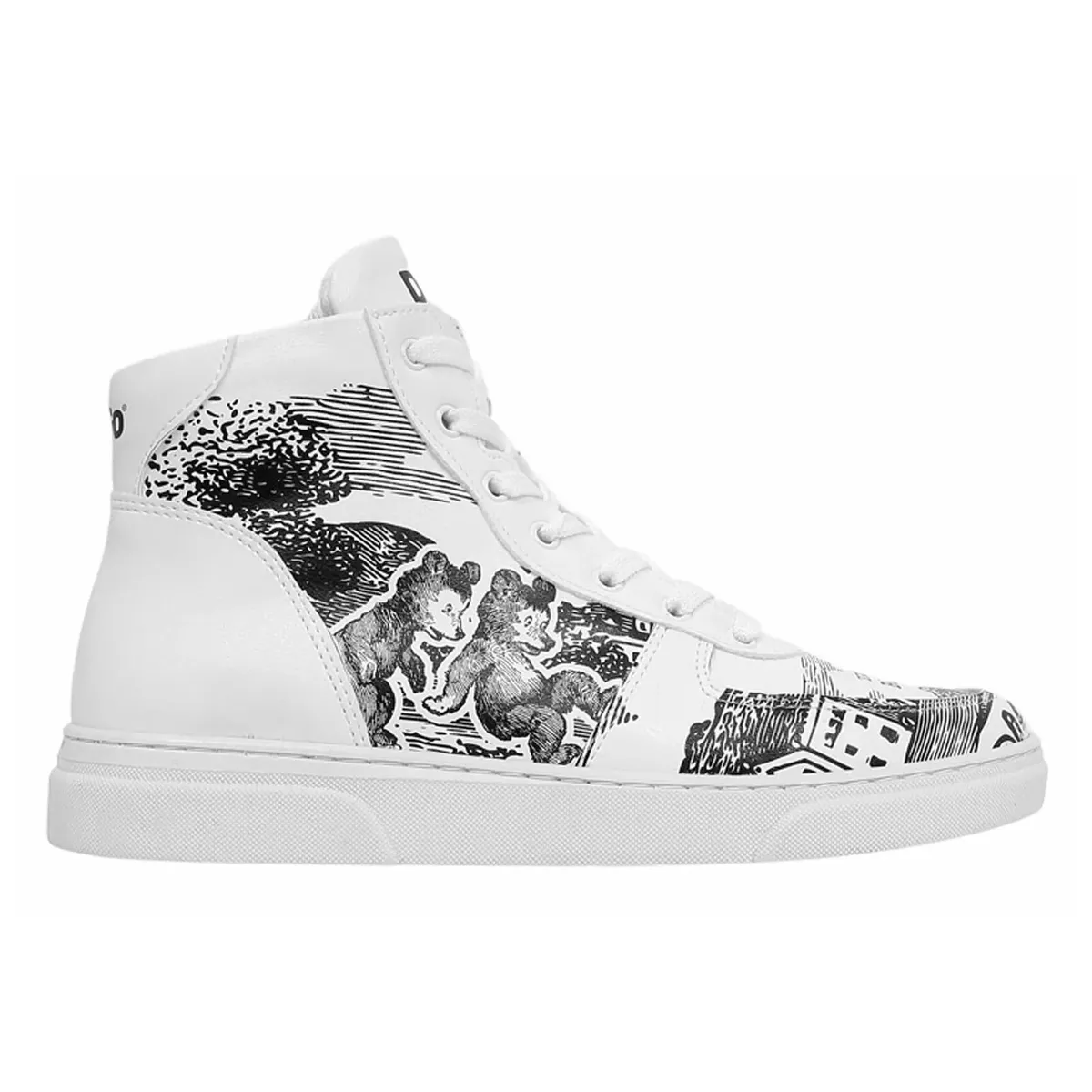 Ботильоны DOGO "женские Ace Boots Trust Me Buddy Vegan Женские ботинки / женские", Vegan, белый — фото 4