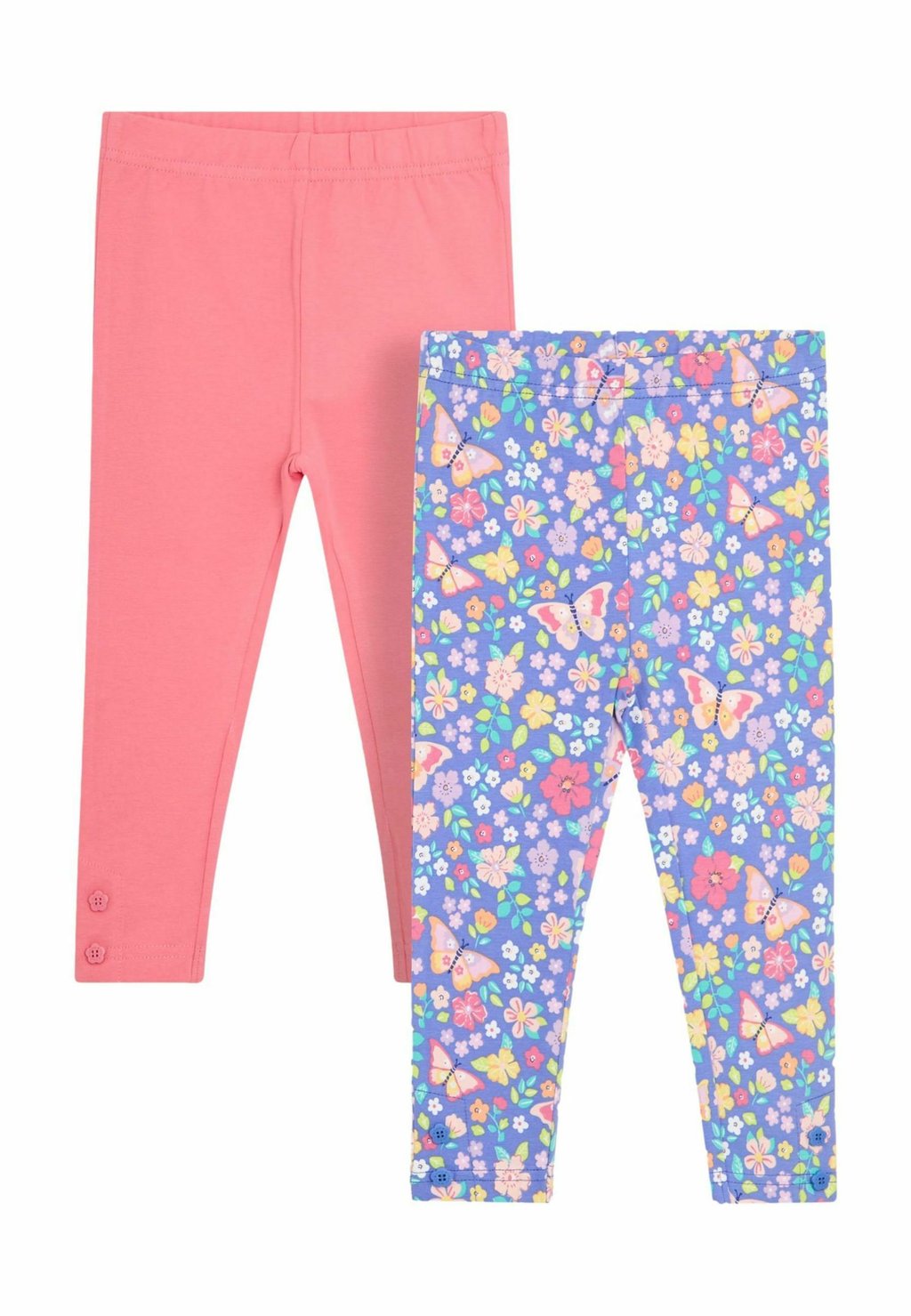 

Леггинсы 2 PACK JoJo Maman Bébé, цвет Lilac Purple Floral