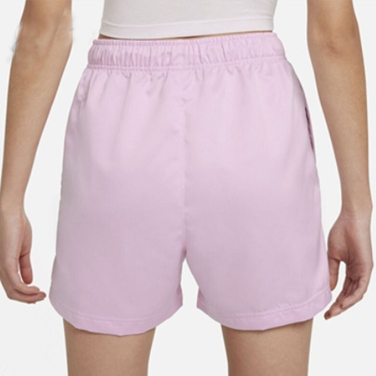 Брюки (WMNS) AS W Nike Sportswear Air WVN HR Short Regal PINK — фото 2