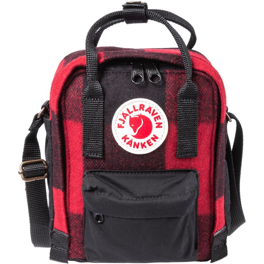 

Сумка через плечо Fjällräven Kånken, красный/черный