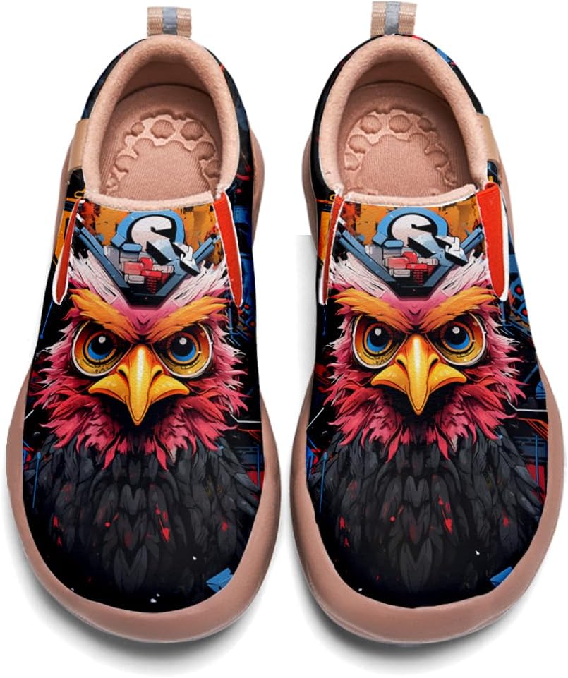 

Мужские повседневные лоферы для ходьбы, слипоны, легкие спортивные туфли, механический стиль, кроссовки с рисунком животных Onehorse, Mechanical Organisms - N3