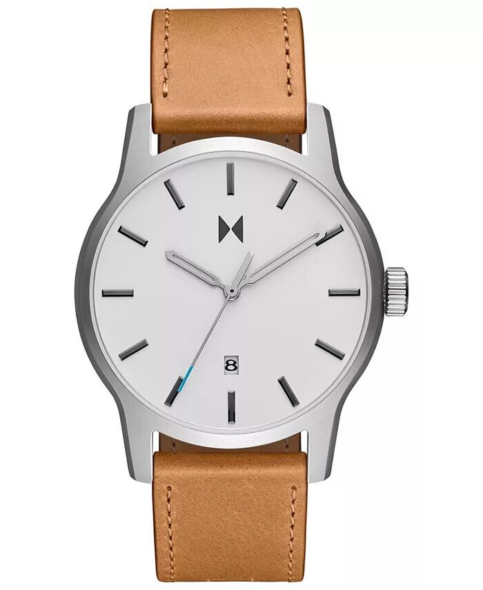 

Мужские часы Classic II с коричневым кожаным ремешком, 44 мм MVMT