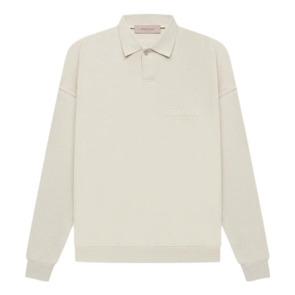 

Рубашка ss22 long sleeve polo shirt 'wheat' Fear Of God Essentials, бежевый