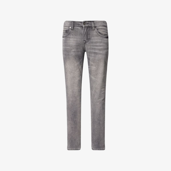 

Джинсы Rocco с росписью True Religion, серый