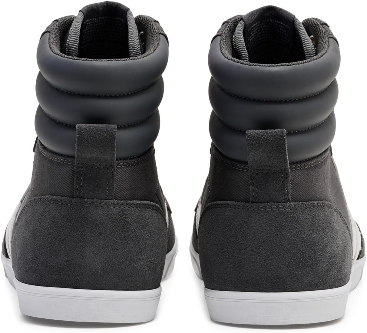 Кроссовки Hummel Unisex высокие, белый/серый — фото 4