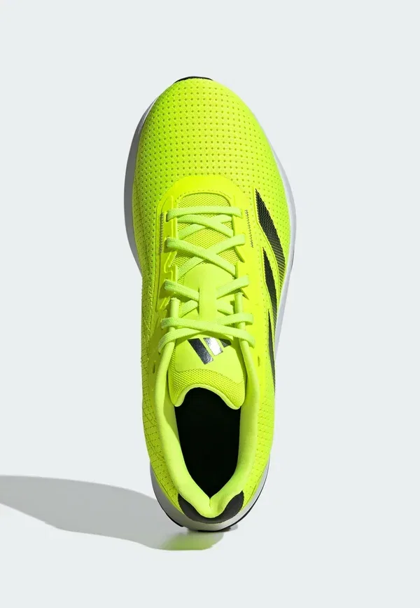 Кроссовки для бега по шоссе Adidas Performance Duramo sl m, лимонно-желтый, черный, серебристый — фото 3