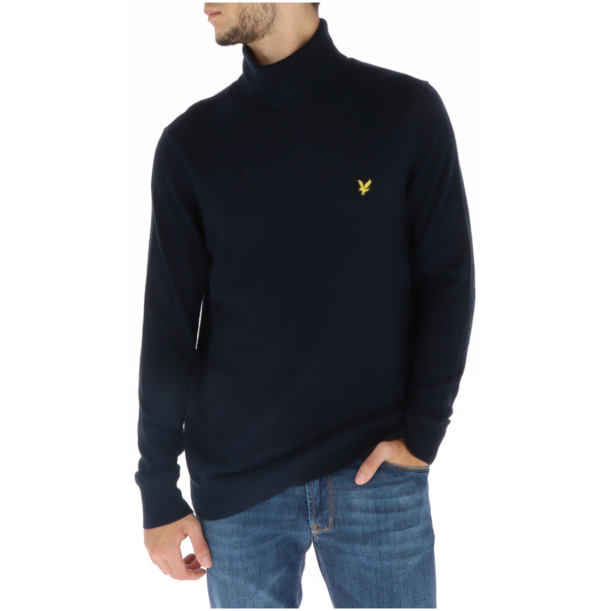 

Водолазка Lyle & Scott трикотажная, синий