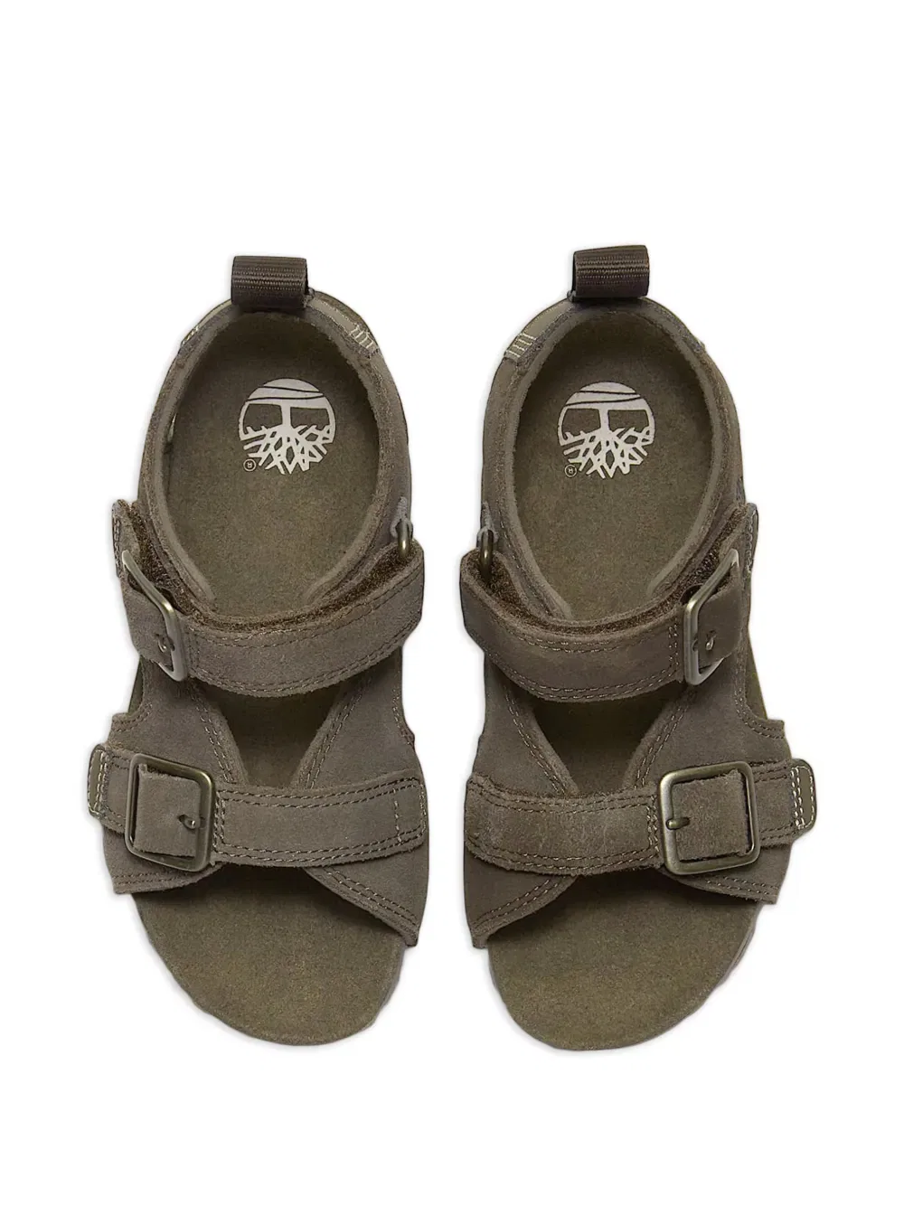 Детские сандалии острова Кастель Timberland Kids, зеленый — фото 4