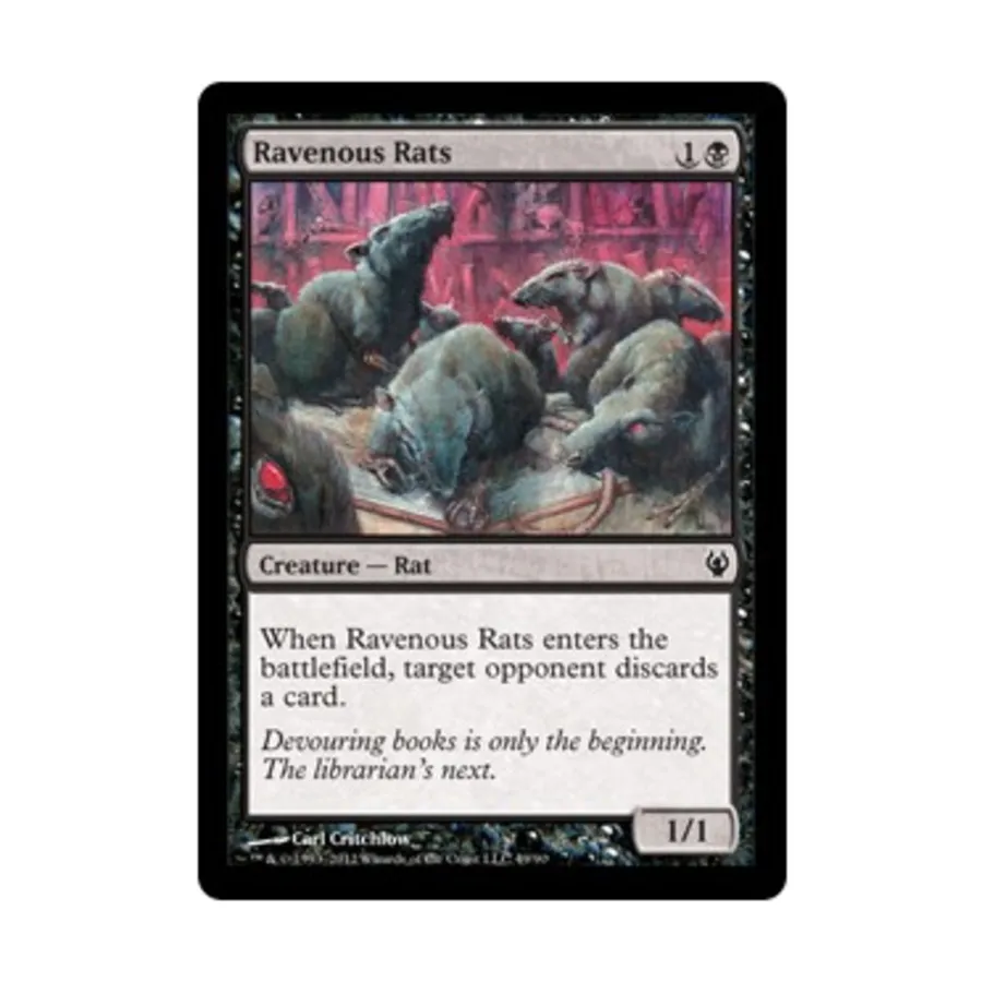 

CCG Хищные крысы (С), MTG - Duel Decks - Izzet vs. Golgari