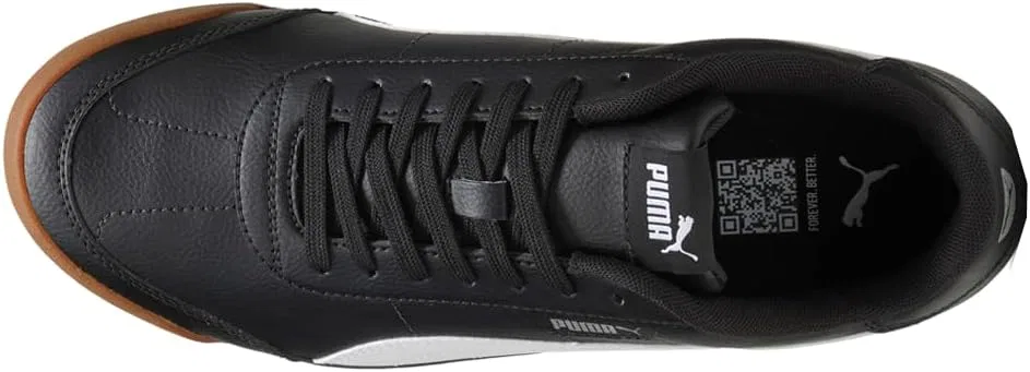 Мужские кроссовки Puma Turino II на шнуровке, повседневные, черные — фото 4
