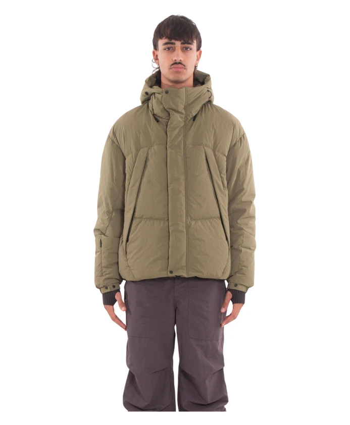 

Пуховая куртка с капюшоном, предотвращающая протекание Jg1, зеленый