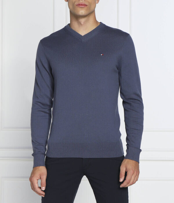 

Джемпер мужской Tommy Hilfiger с кашемиром, индиго