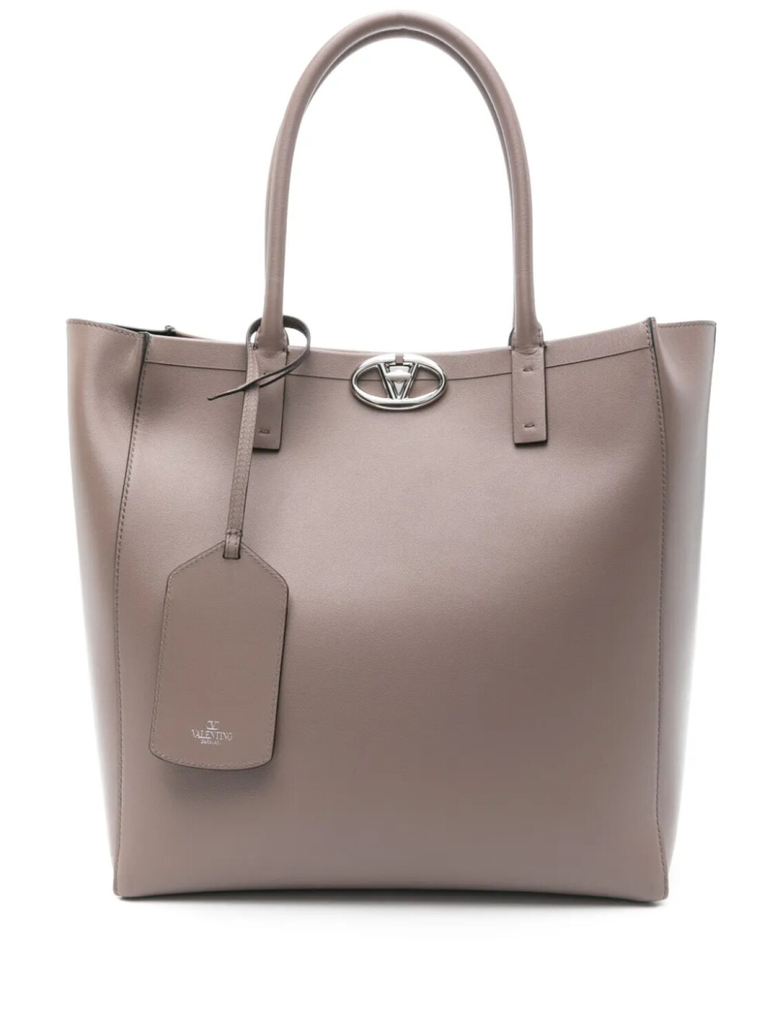 

Сумка-тоут Valentino Garavani VLogo Locker, коричневый