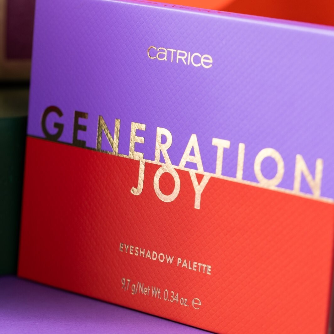 Тени для век generation joy palette Catrice, вес 9.7 гр. — фото 4