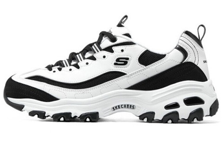 Кроссовки Skechers D'lites Casual Female 896121-WBK, белый/черный