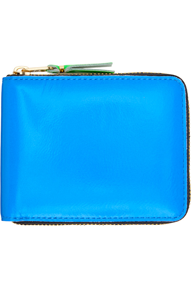 

Супер флуо груп кошелек Comme Des Garçons Wallets, синий