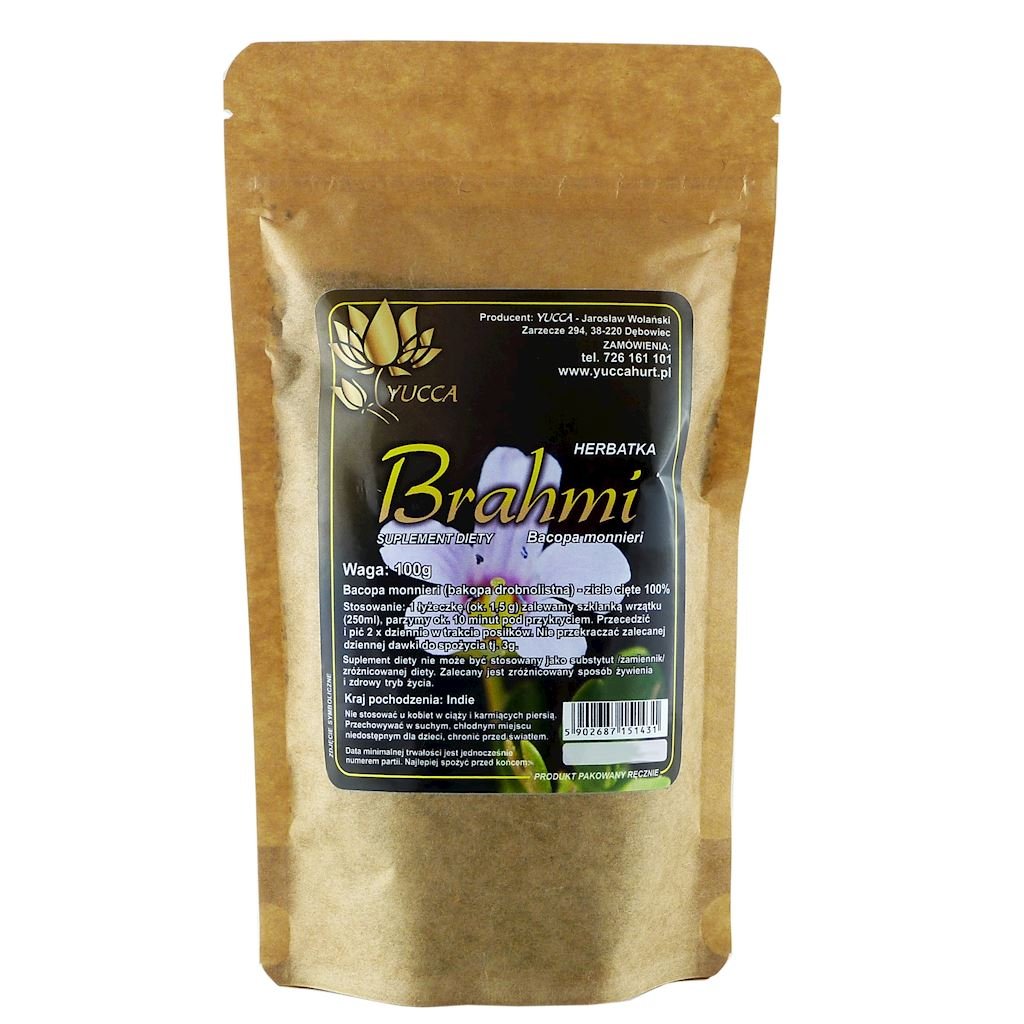 

Диетическая добавка PROHERBIS Brahmi - Bacopa monnieri - измельченная трава 100г