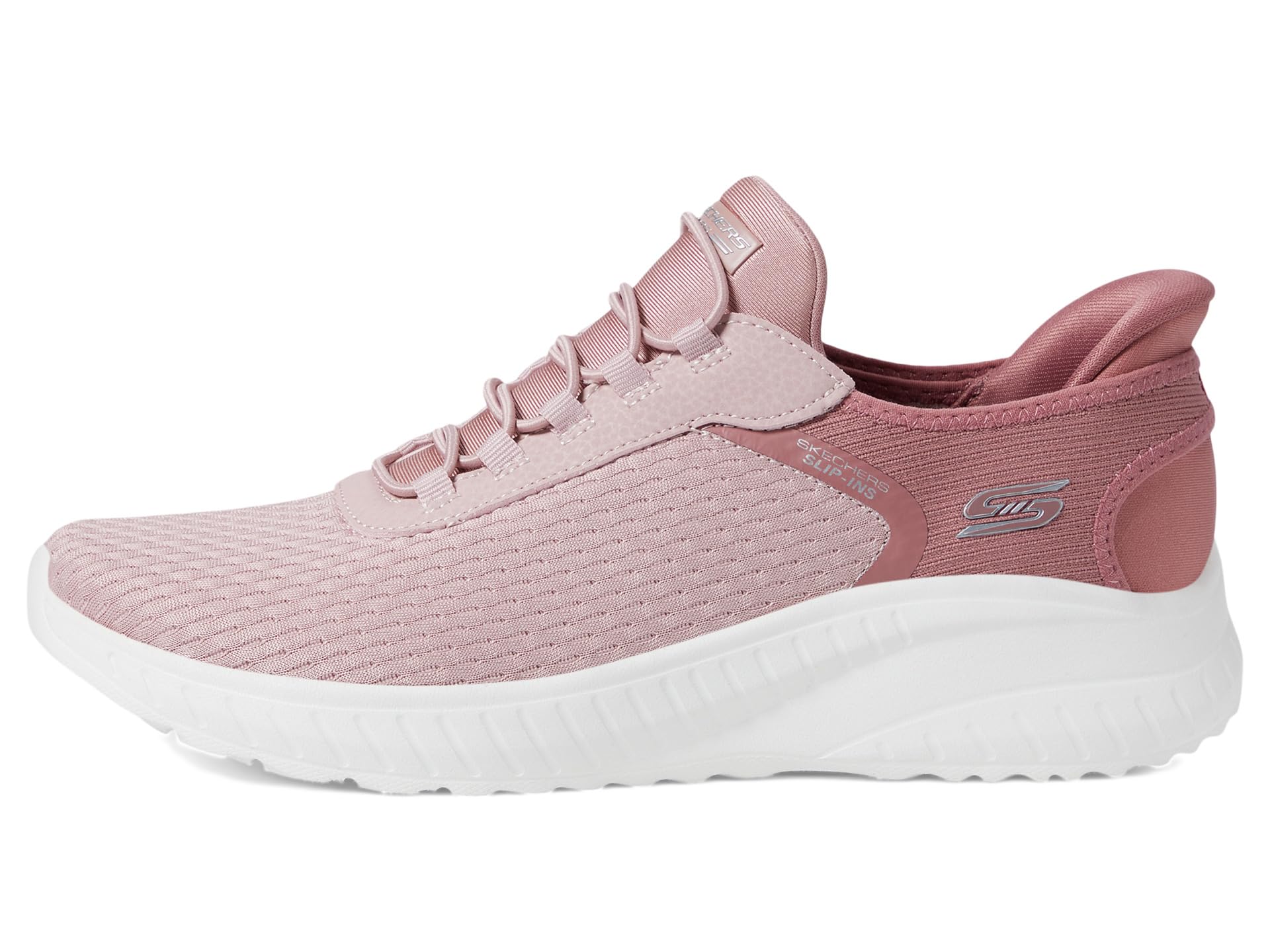 Кроссовки BOBS from SKECHERS Bobs Squad Chaos - In Color Hands Free Slip-Ins, Blush — фото 4