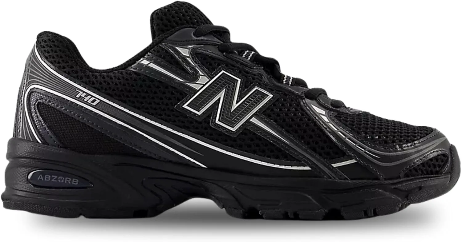 Мужские теннисные кроссовки New Balance FuelCell 996 V4 для жесткого корта, черный/металлик