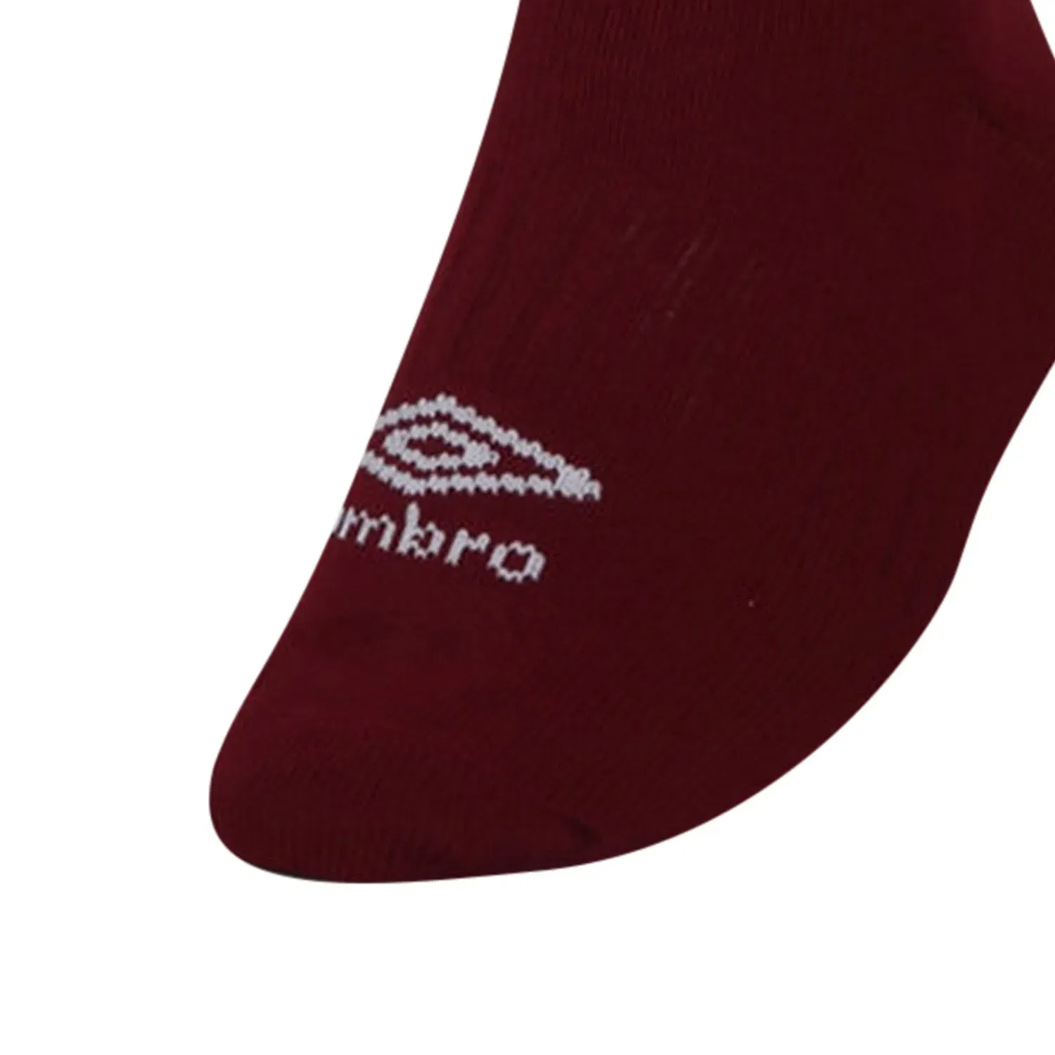 Носки футбольные Umbro, винный — фото 3