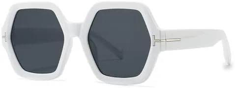 

Модные солнцезащитные очки Polygon 2027 для женщин, ретро-очки большого размера, женские солнцезащитные очки, мужские очки с защитой от УФ-излучения UV400 MTZJH, C7