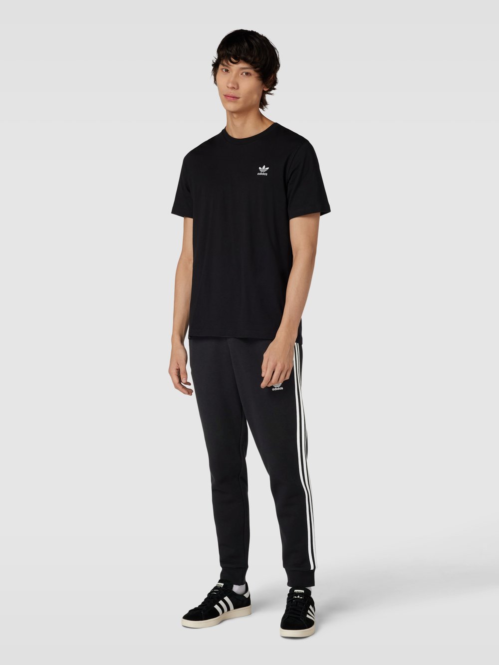 

Спортивные штаны с пришитыми этикетками adidas Originals, черный