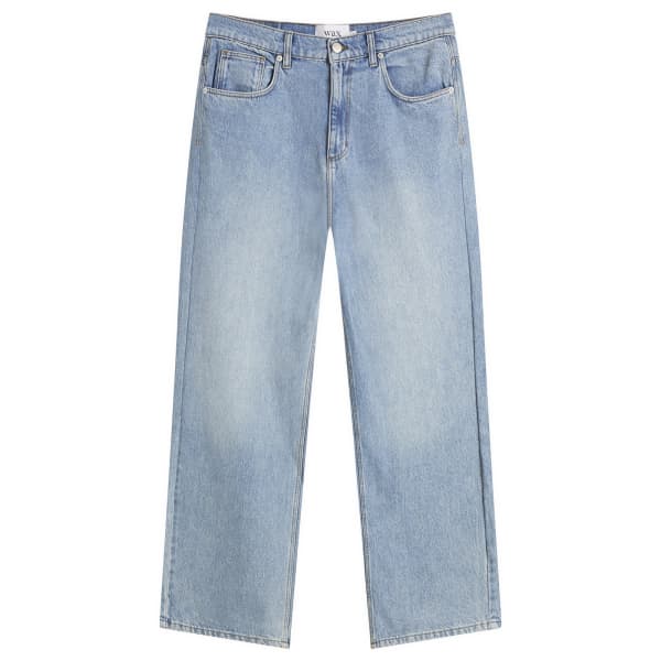 

Винтажные джинсы свободного кроя из денима Wax London, antique синий
