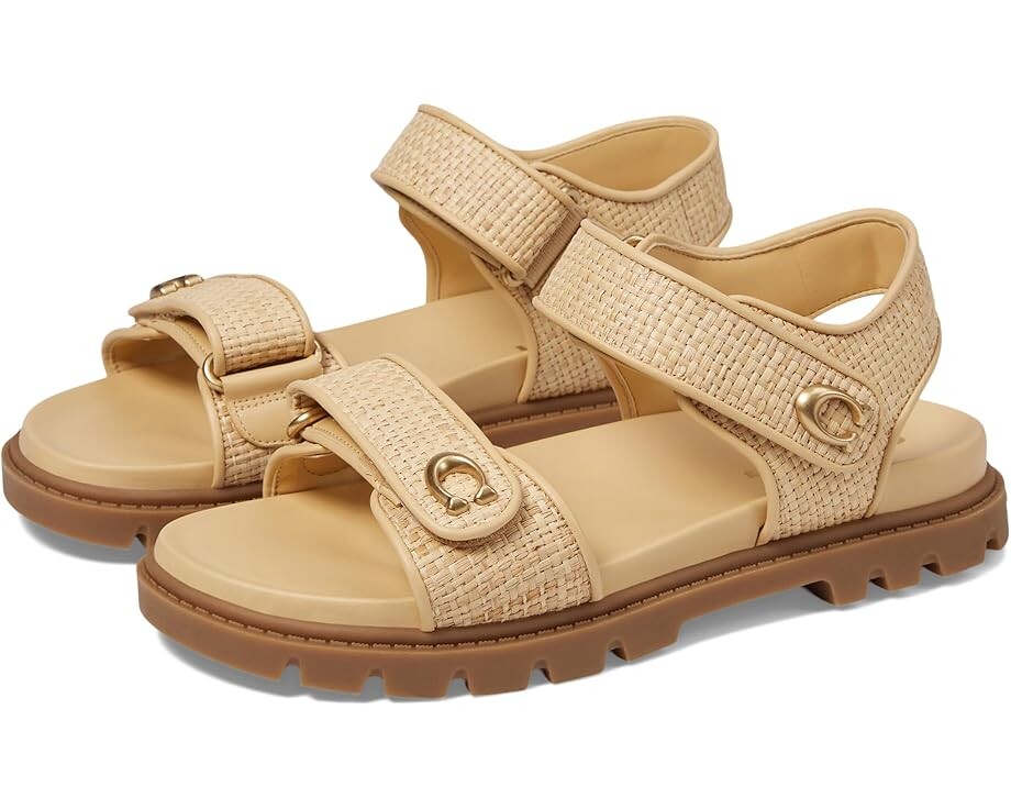 

Сандалии COACH Brynn, цвет Natural