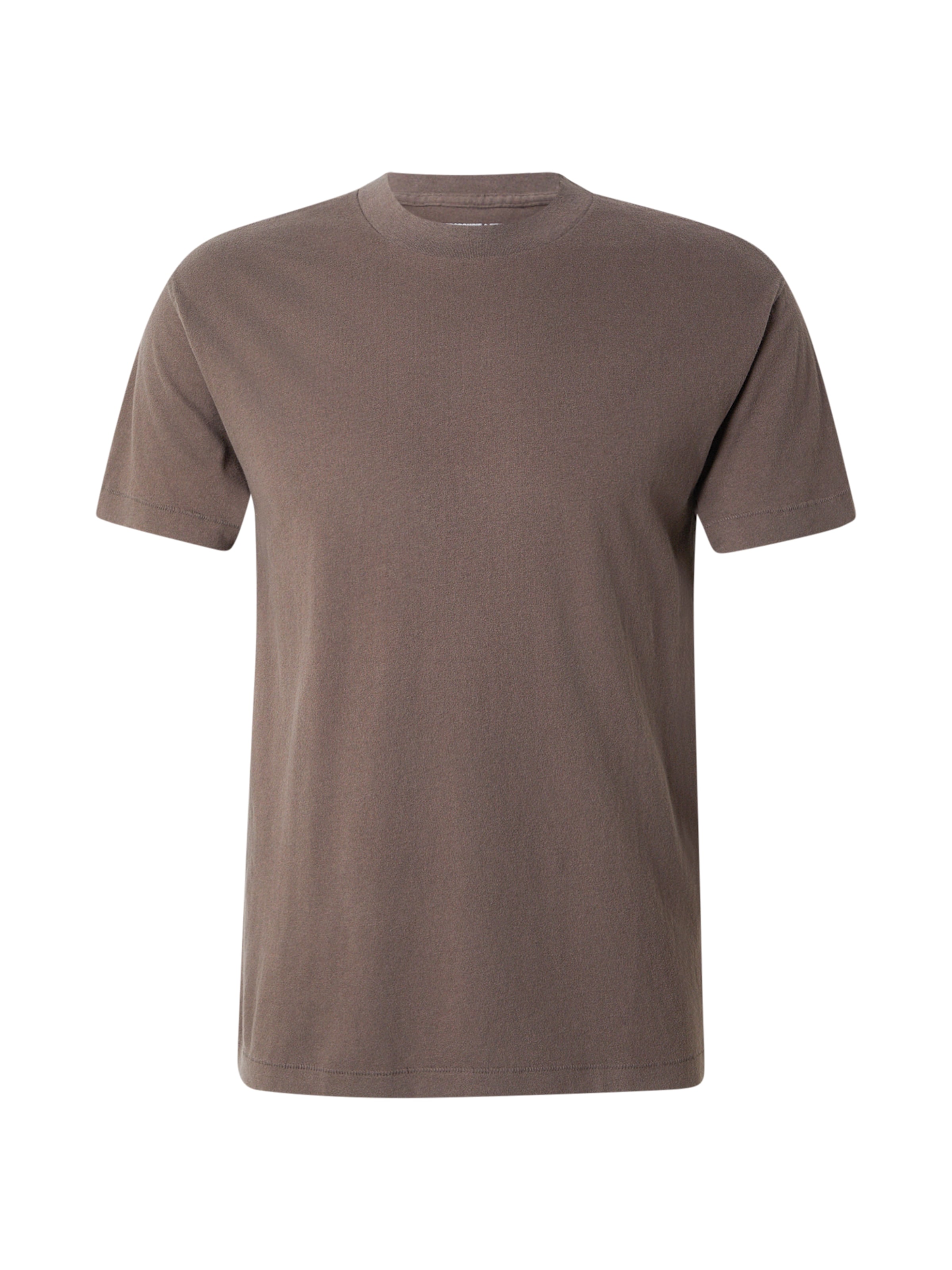 

Abercrombie & Fitch Футболка 'ESSENTIAL' в коричневом цвете