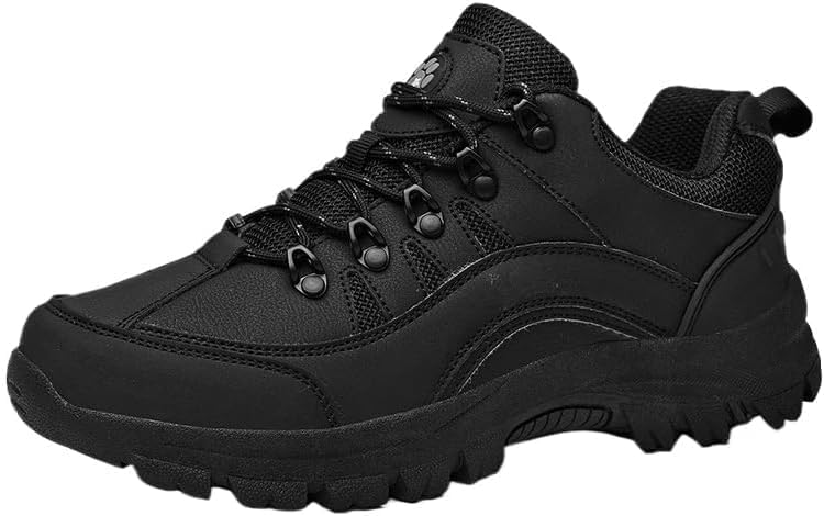 

Мужские противоскользящие кроссовки для путешествий и пересеченной местности Мужские поддерживающие беговые кроссовки Амортизирующие легкие спортивные кроссовки Hhhchpm, черный