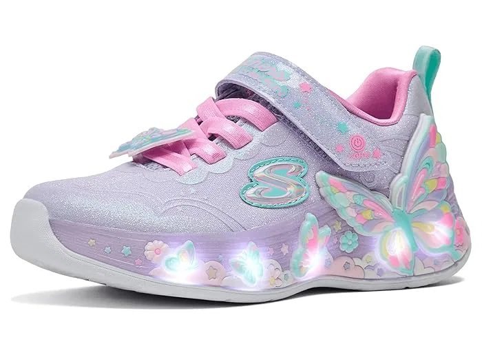 Кроссовки с подсветкой Butterfly Bliss 303065L SKECHERS KIDS, Lavendar/Multi — фото 2