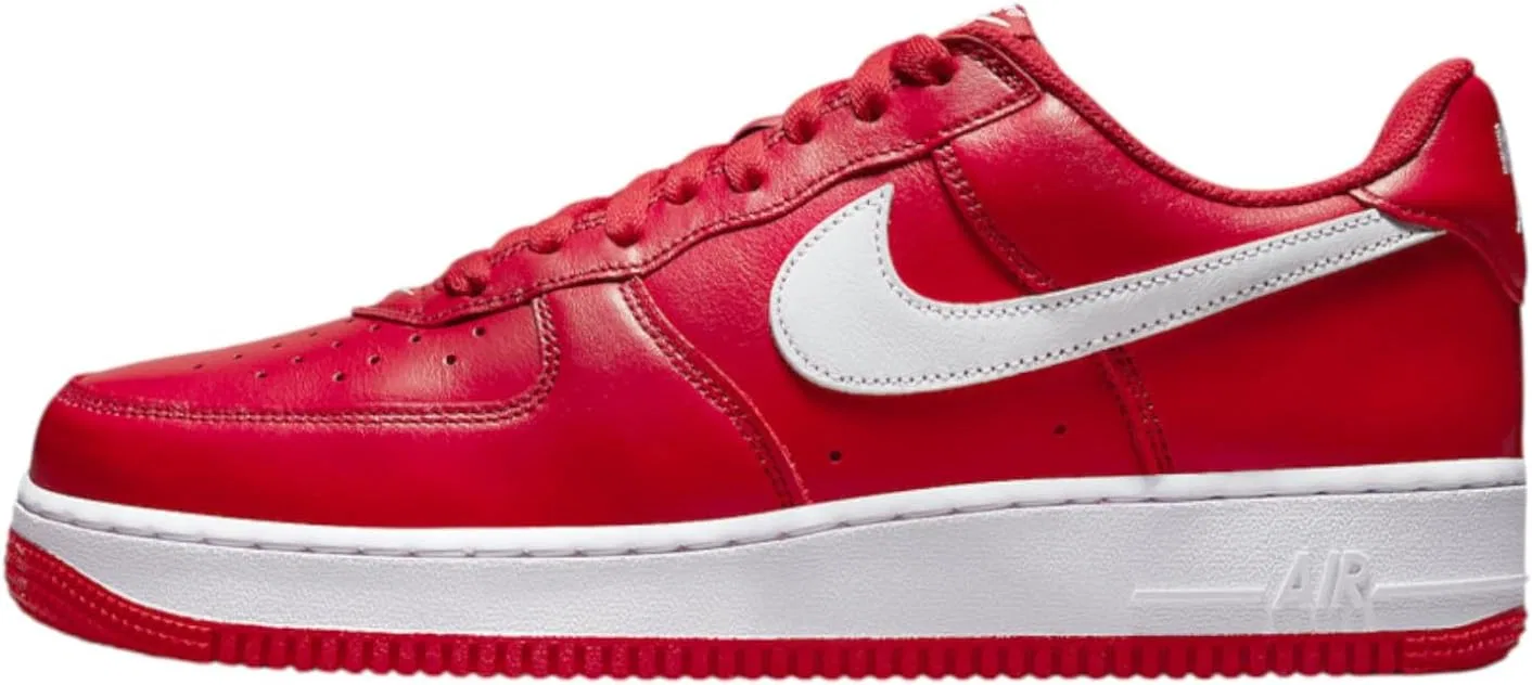 Кроссовки Nike Air Force 1 '07, мужские, цвет University Red/White